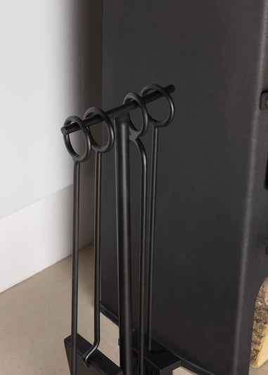 Charles Bentley Redwood Fireside Companion Set