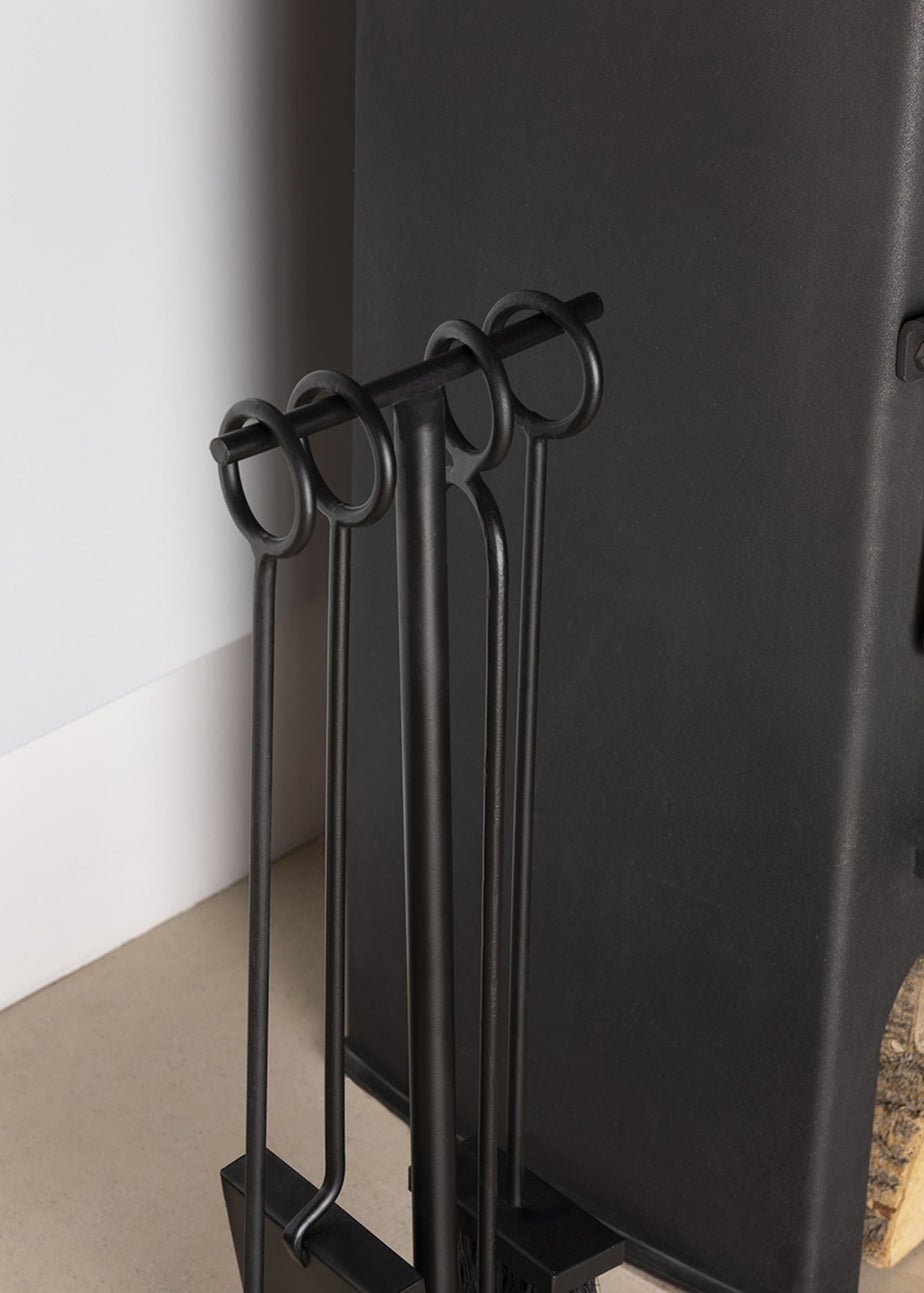 Charles Bentley Redwood Fireside Companion Set