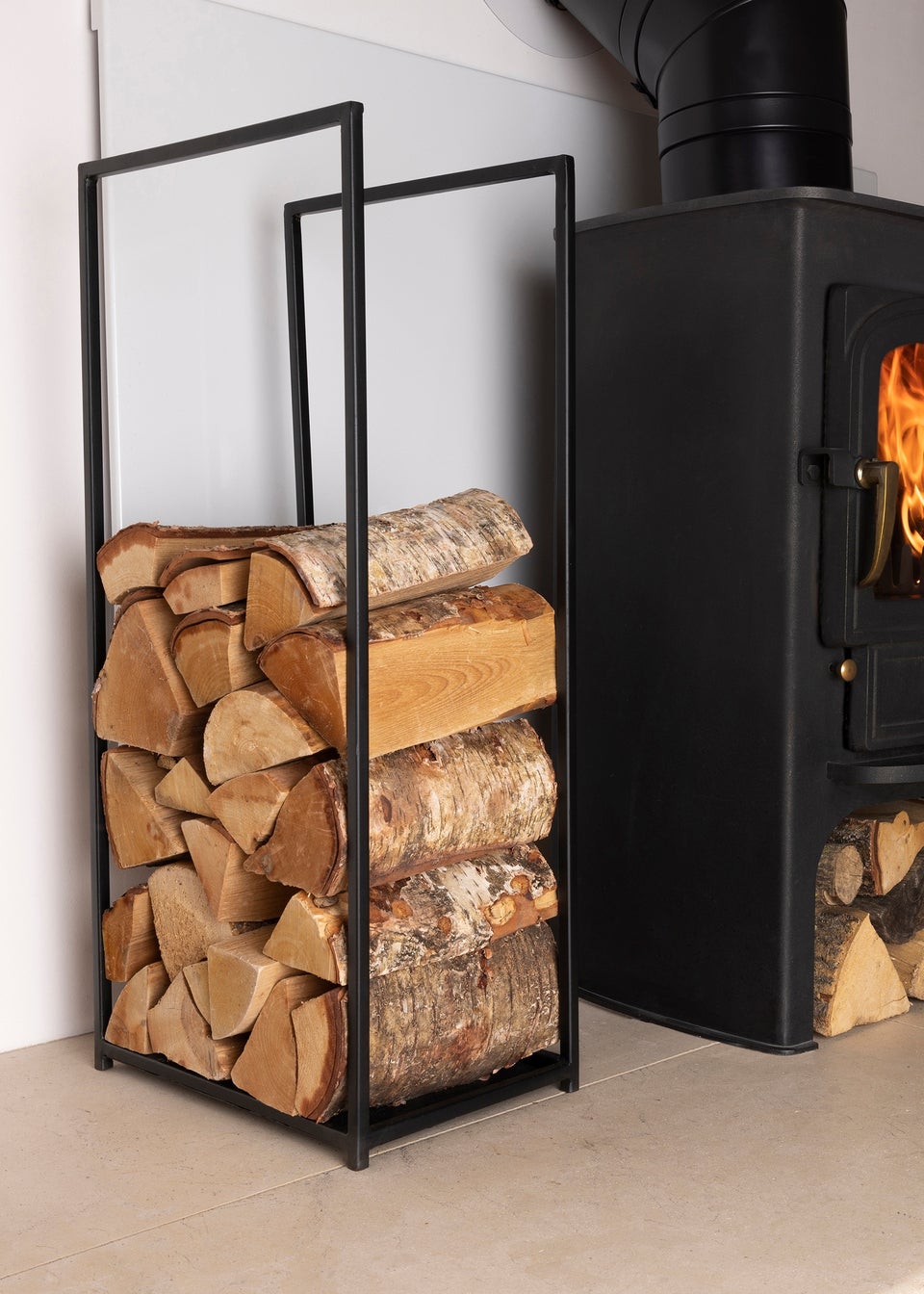 Charles Bentley Dogwood Log Holder