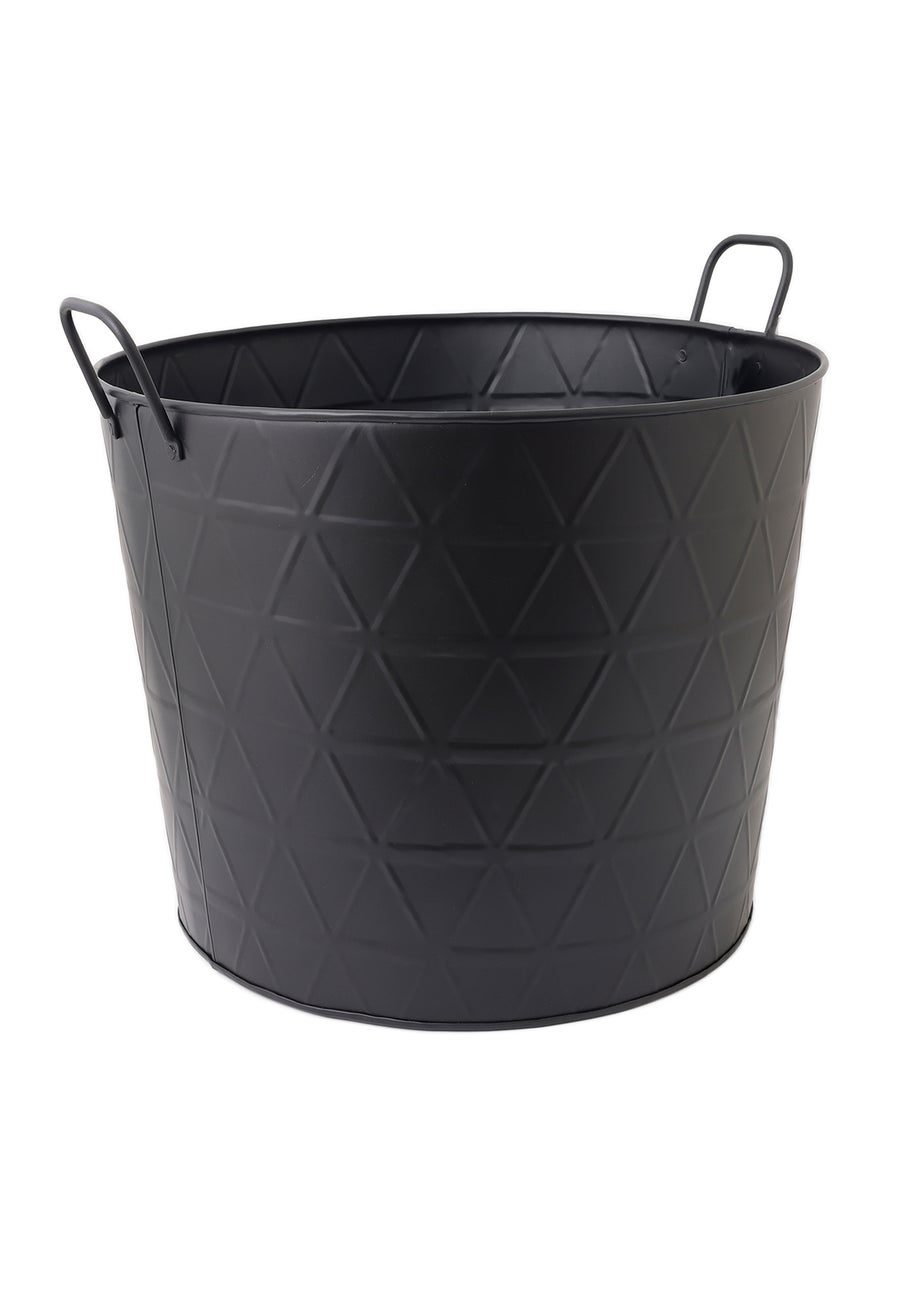 Charles Bentley Yew Small Fireside Log Bucket