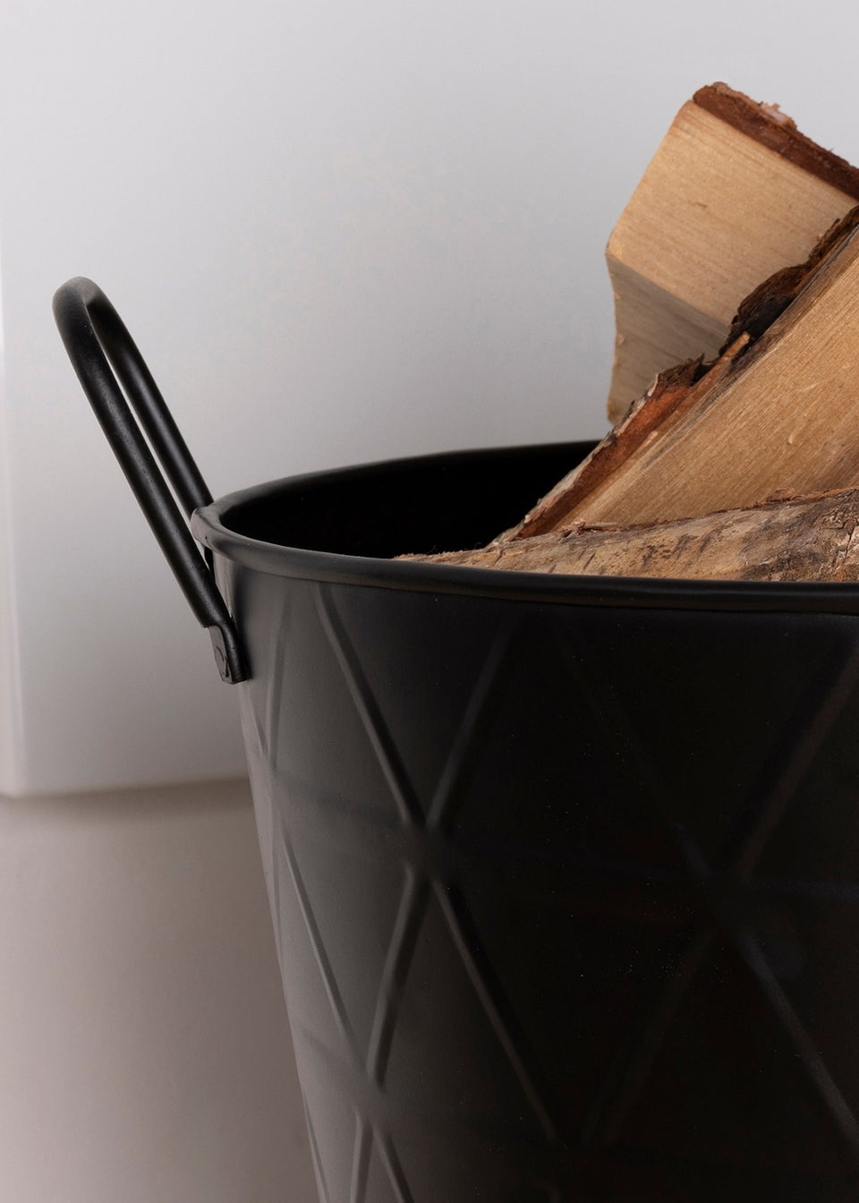 Charles Bentley Yew Small Fireside Log Bucket