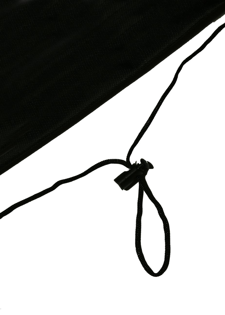 Charles Bentley Black Deluxe Rattan Day Bed Cover