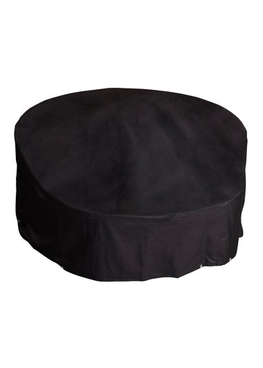 Charles Bentley Black Deluxe Rattan Day Bed Cover