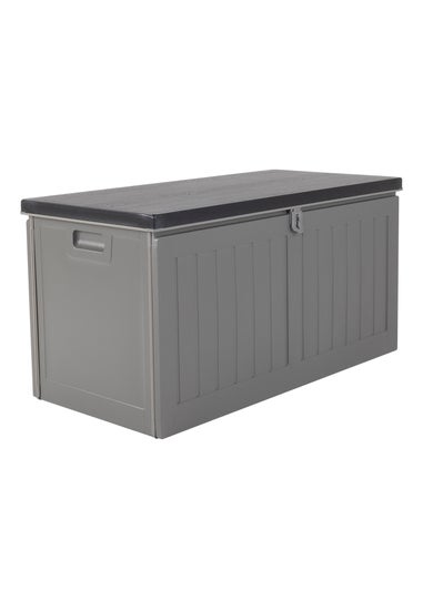 Charles Bentley 190L Grey Outdoor Plastic Storage Box