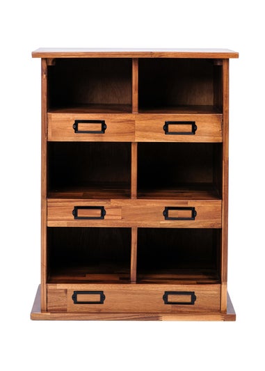 Charles Bentley Wooden Shoe & Boot Locker