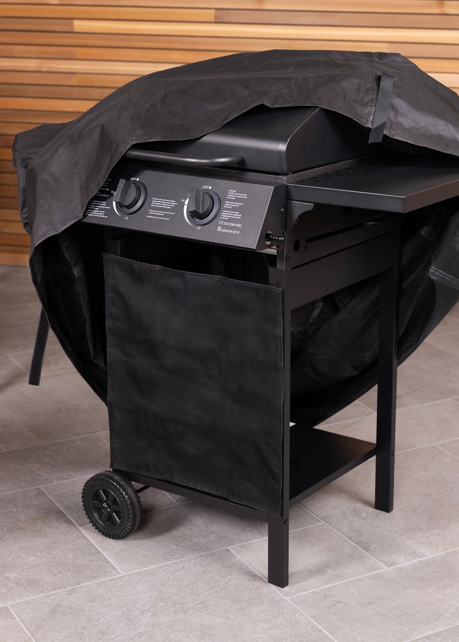 Charles Bentley Universal Gas Charcoal Premium BBQ Cover Polyester Canvas Small (2 Burner)