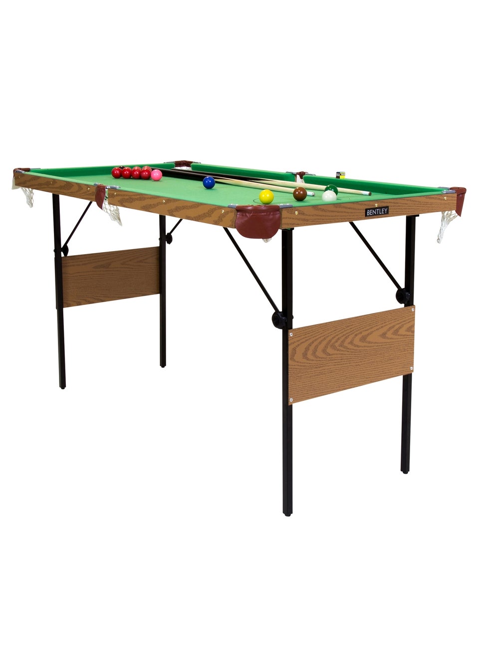 Charles Bentley 6in Pool Table Green (4ft)