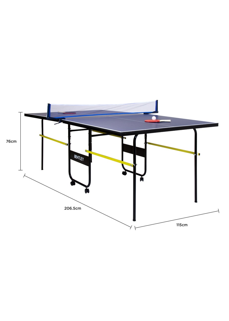 Charles Bentley 9in Folding Table Tennis Table (6ft)