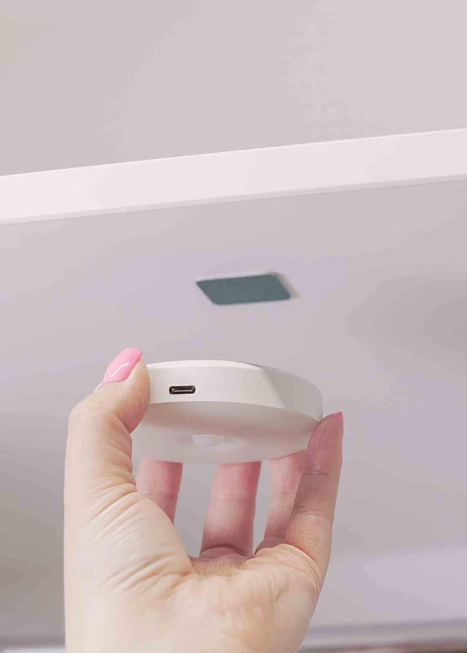 ValueLights Matte White Wall Light Integrated LED Set of 6