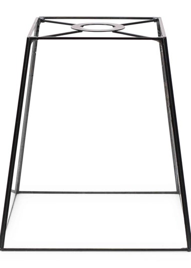 ValueLights Susie Glass Clear and Black Square Ceiling Pendant