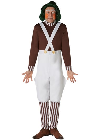 Willy Wonka & the Chocolate Factory Brown Oompa Loompa Costume