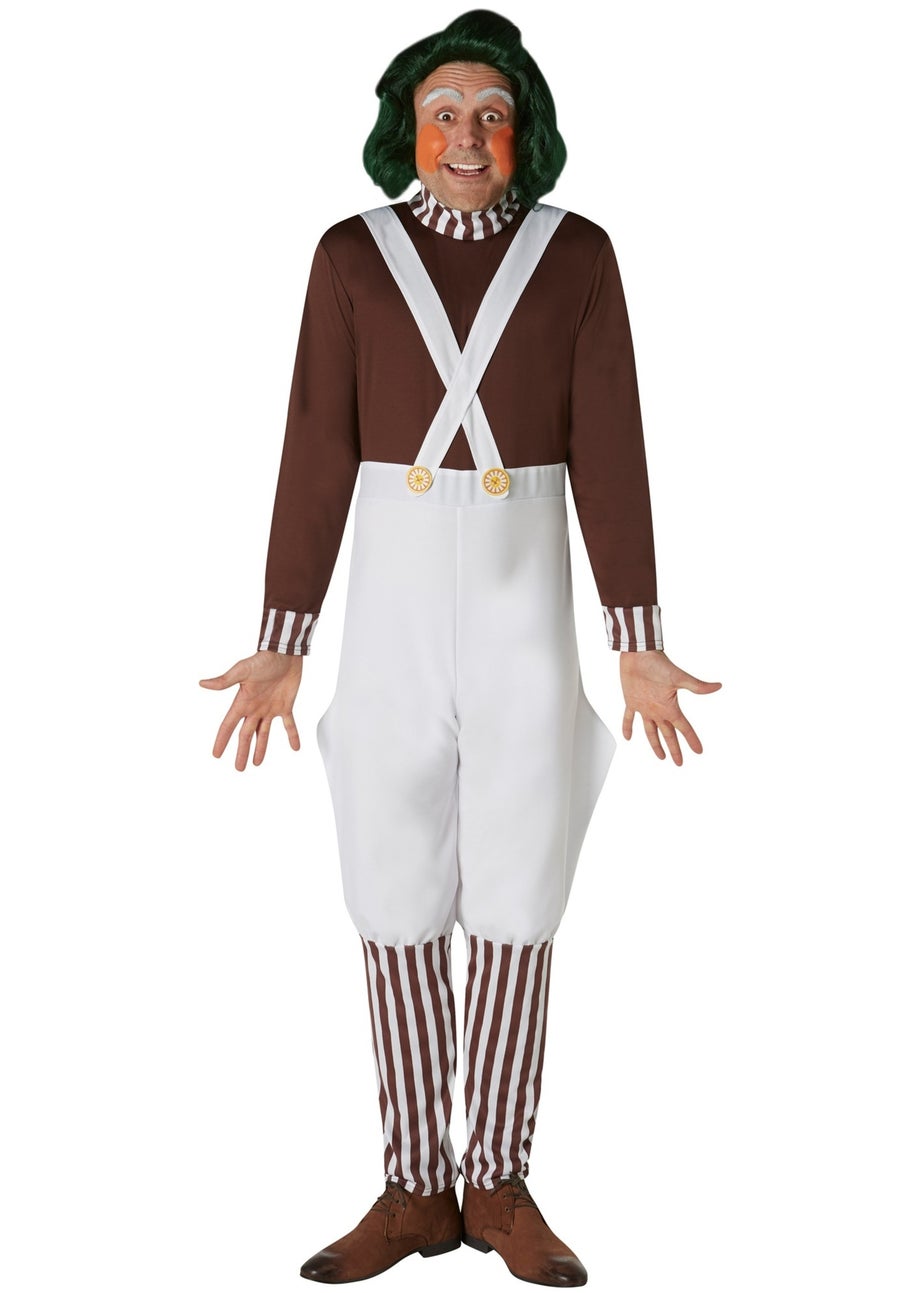 Willy Wonka & the Chocolate Factory Brown Oompa Loompa Costume