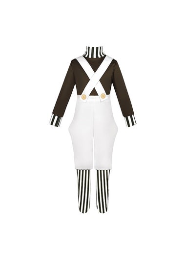 Willy Wonka & the Chocolate Factory Brown Oompa Loompa Costume