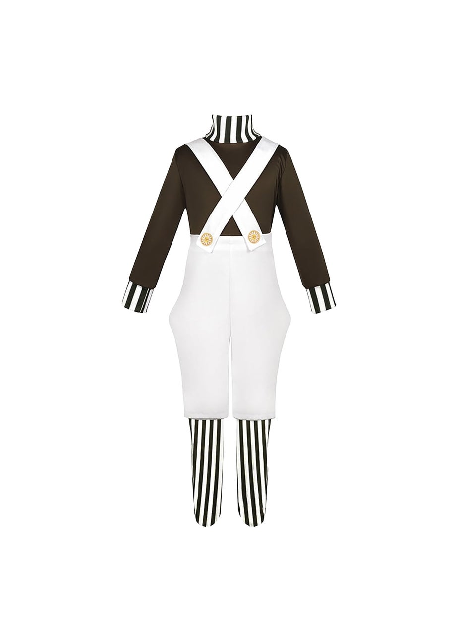 Willy Wonka & the Chocolate Factory Brown Oompa Loompa Costume