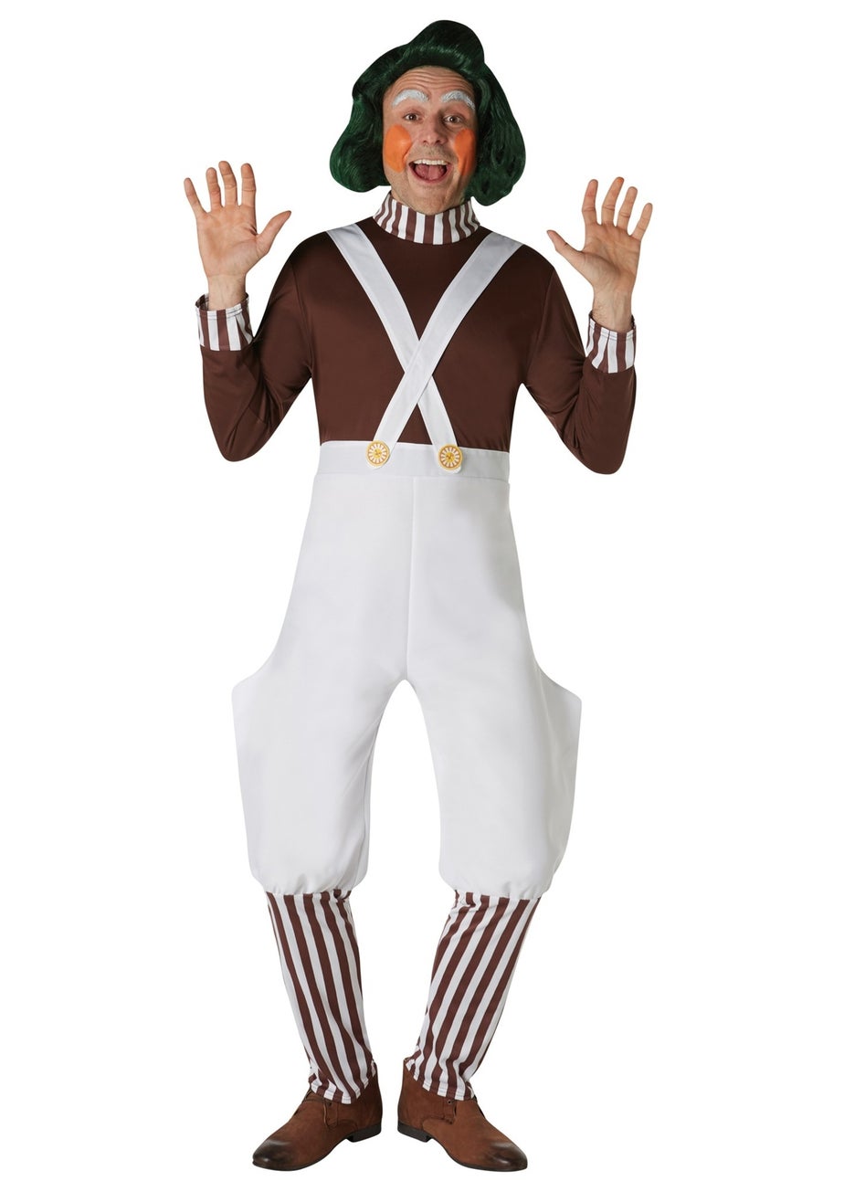 Willy Wonka & the Chocolate Factory Brown Oompa Loompa Costume