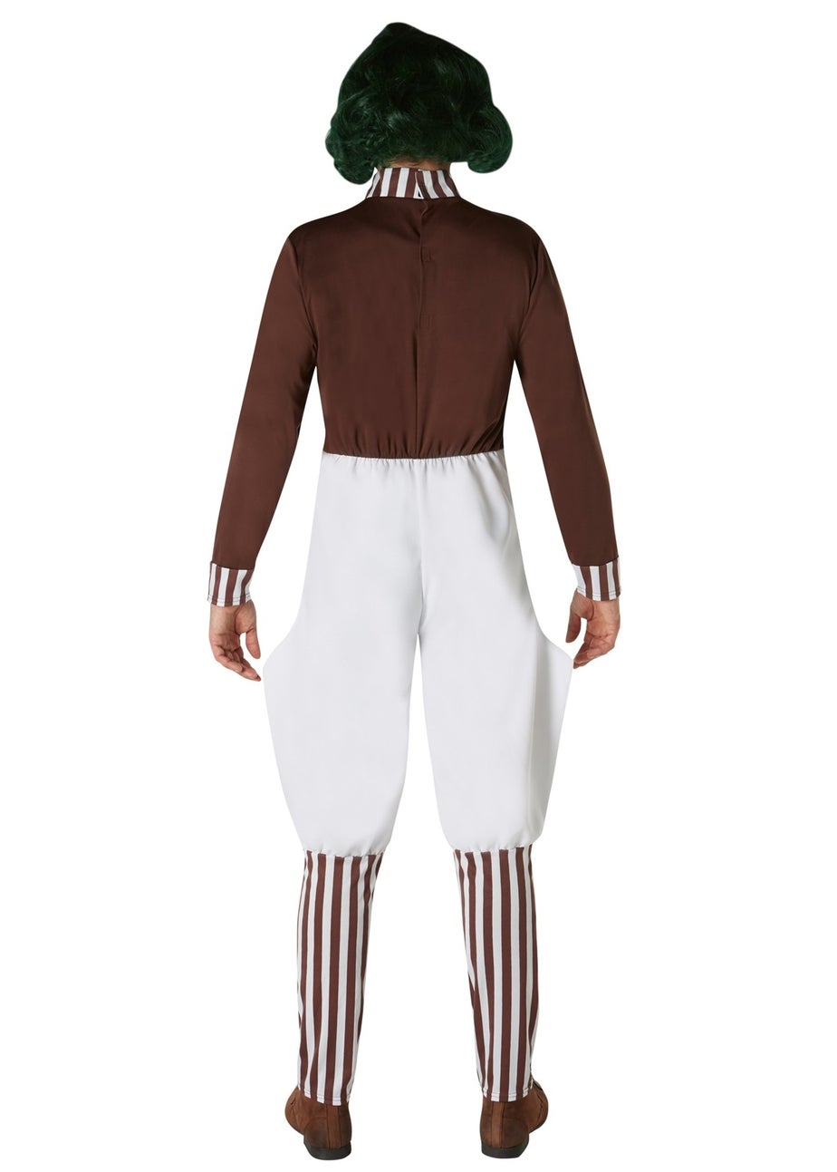 Willy Wonka & the Chocolate Factory Brown Oompa Loompa Costume