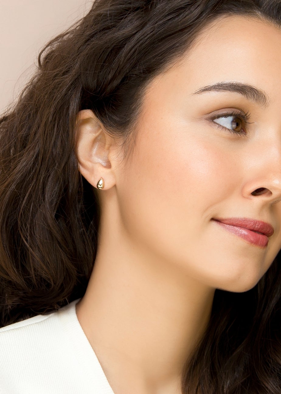 Golden Moments 9ct Mini Teardrop Earrings