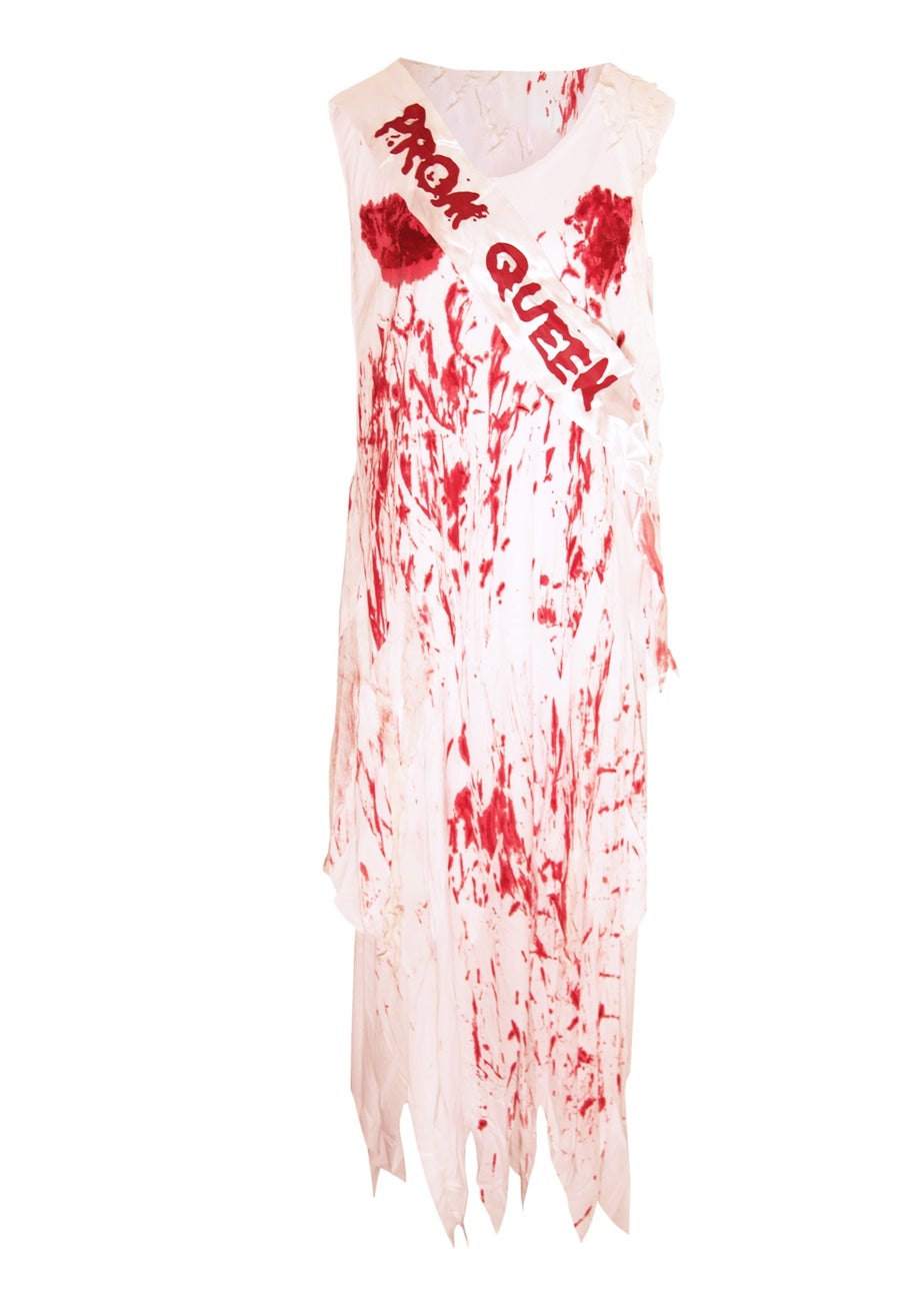 Rubies White Bloody Prom Queen Costume