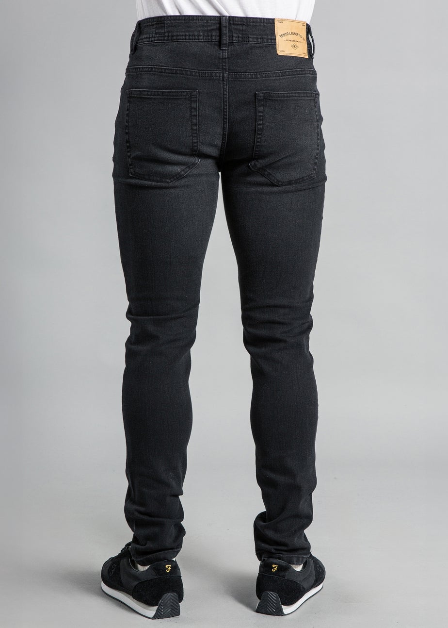 Tokyo Laundry Black Classic Slim Fit Denim Jeans