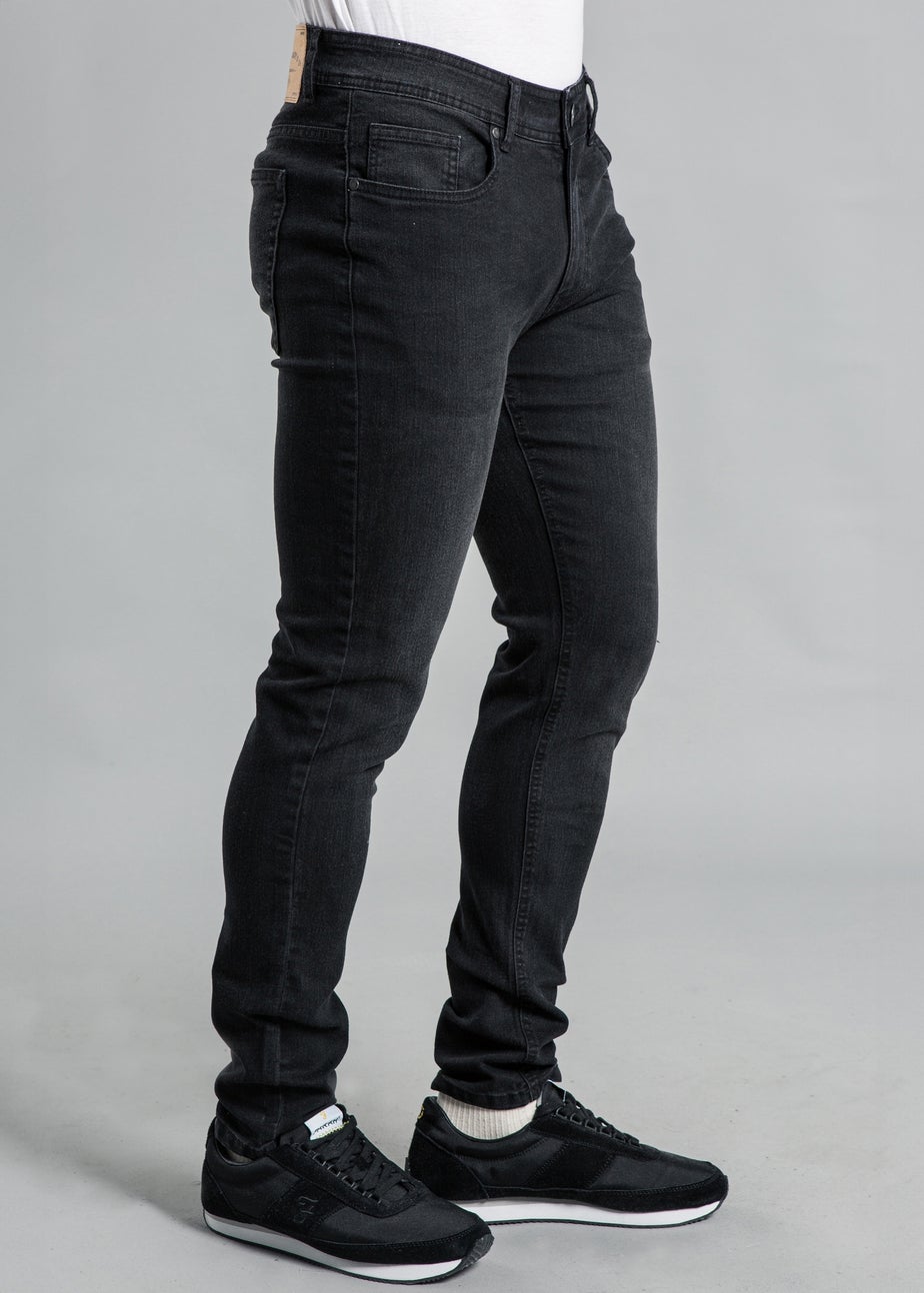 Tokyo Laundry Black Classic Slim Fit Denim Jeans