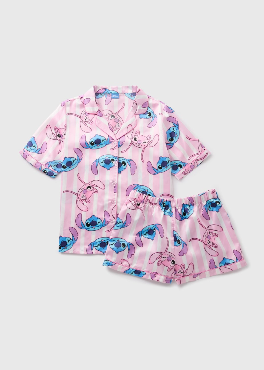 Pink Stitch Pyjama Set