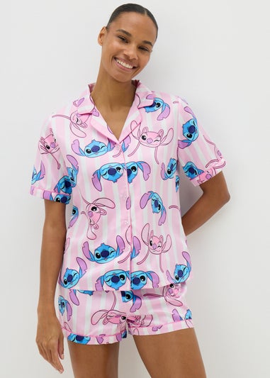 Pink Stitch Pyjama Set