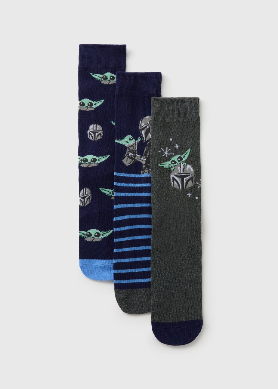 Star Wars 3 Pack Black Socks
