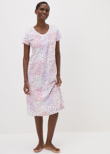 Multi Coloured Floral Patchwork Nightie