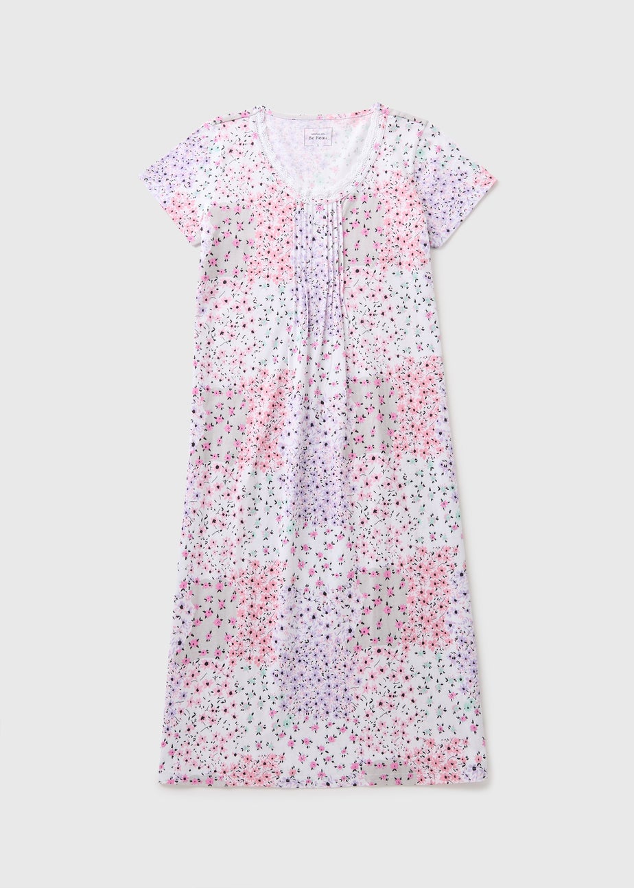 Multi Coloured Floral Patchwork Nightie