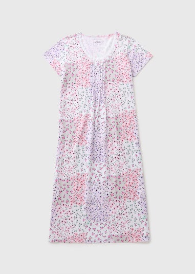 Multi Coloured Floral Patchwork Nightie