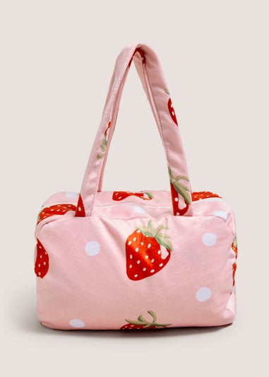 Strawberry Travel Blanket