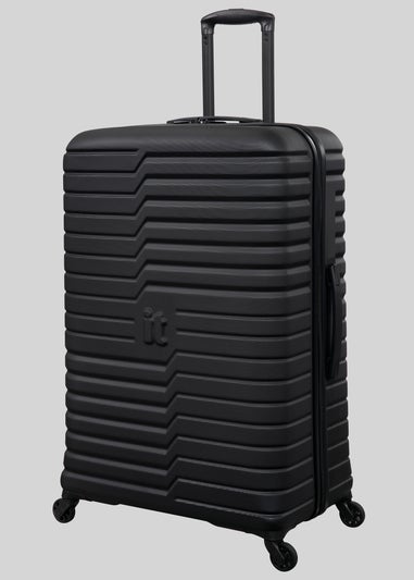 IT Luggage Black Navigator Hard Suitcase
