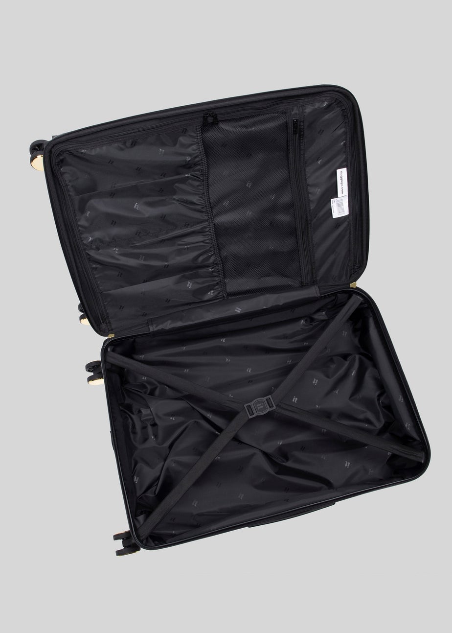 IT Luggage Sheen Zebra Hardshell Suitcase