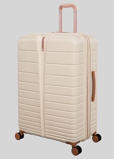 IT Luggage Cream Fascinate Hardshell Suitcase