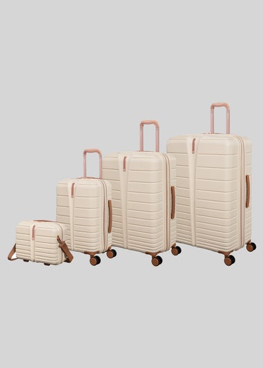 IT Luggage Cream Fascinate Hardshell Suitcase