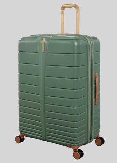 IT Luggage Green Fascinate Hardshell Suitcase