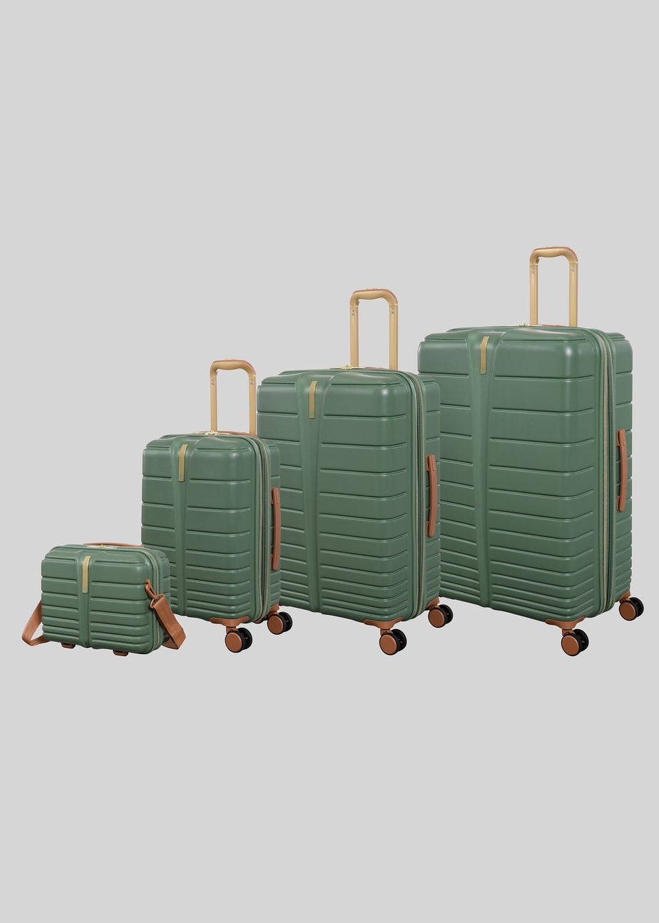 IT Luggage Green Fascinate Hardshell Suitcase