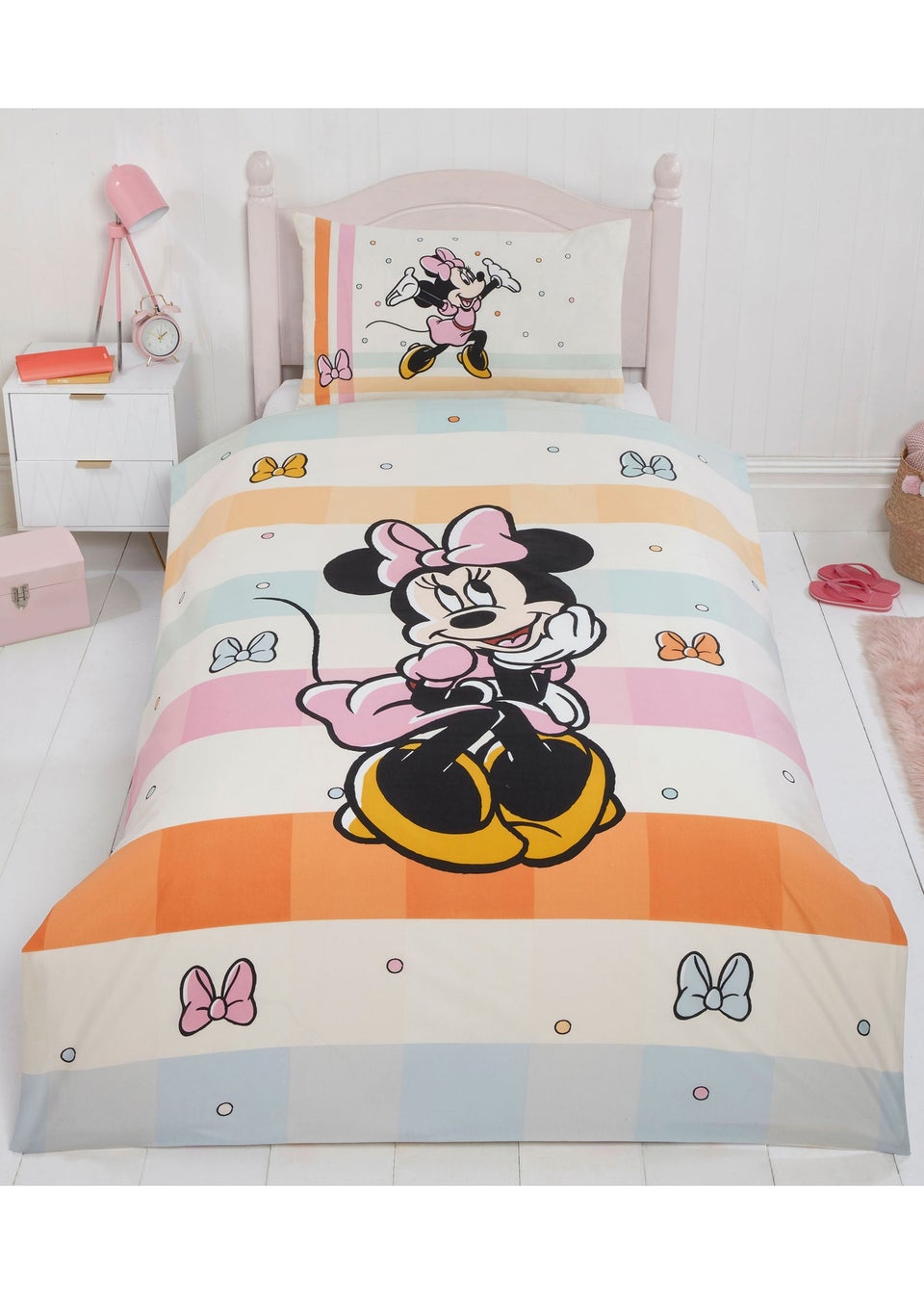 Minnie Mouse Cream Duvet Set
