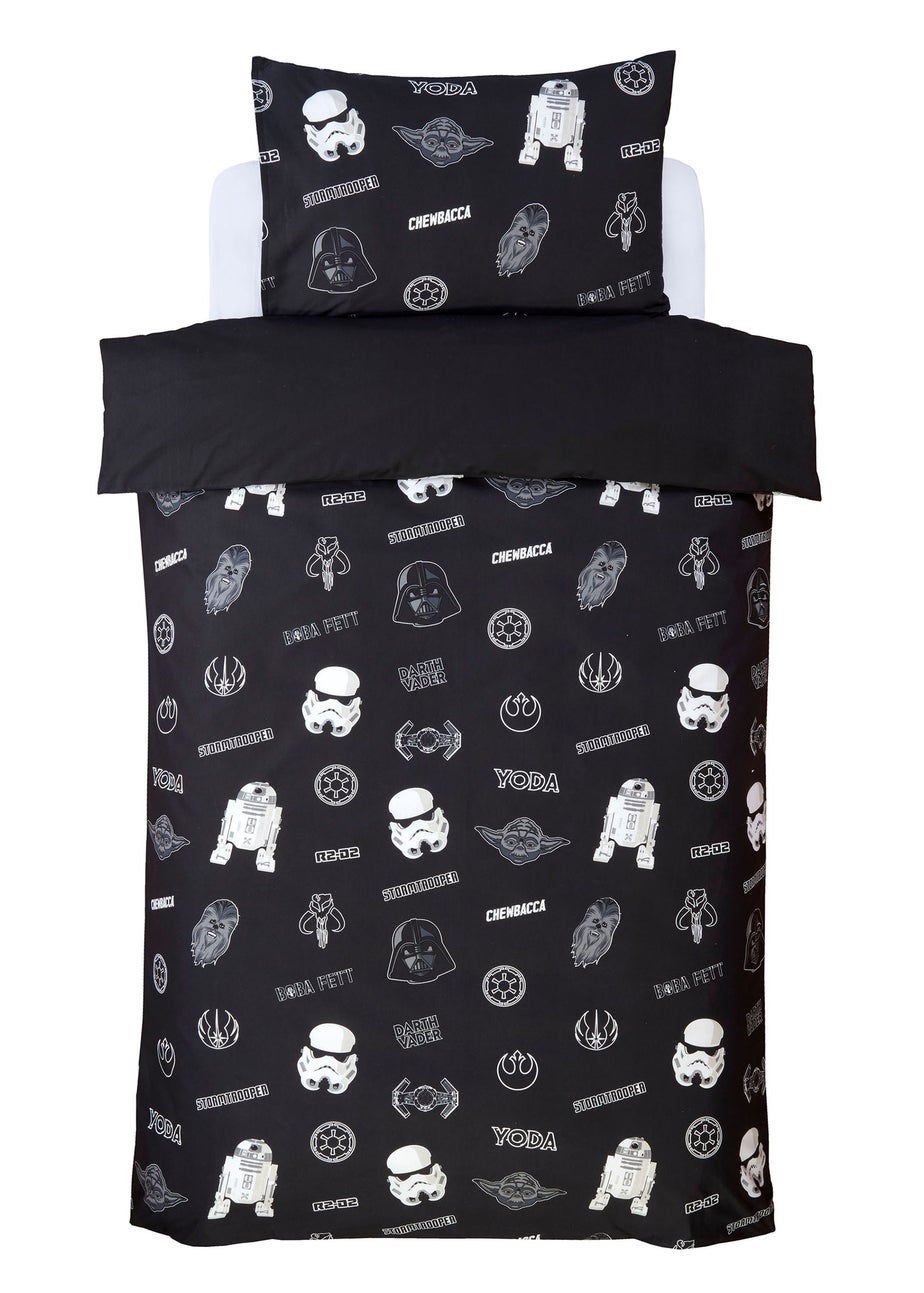 Star Wars Black Duvet