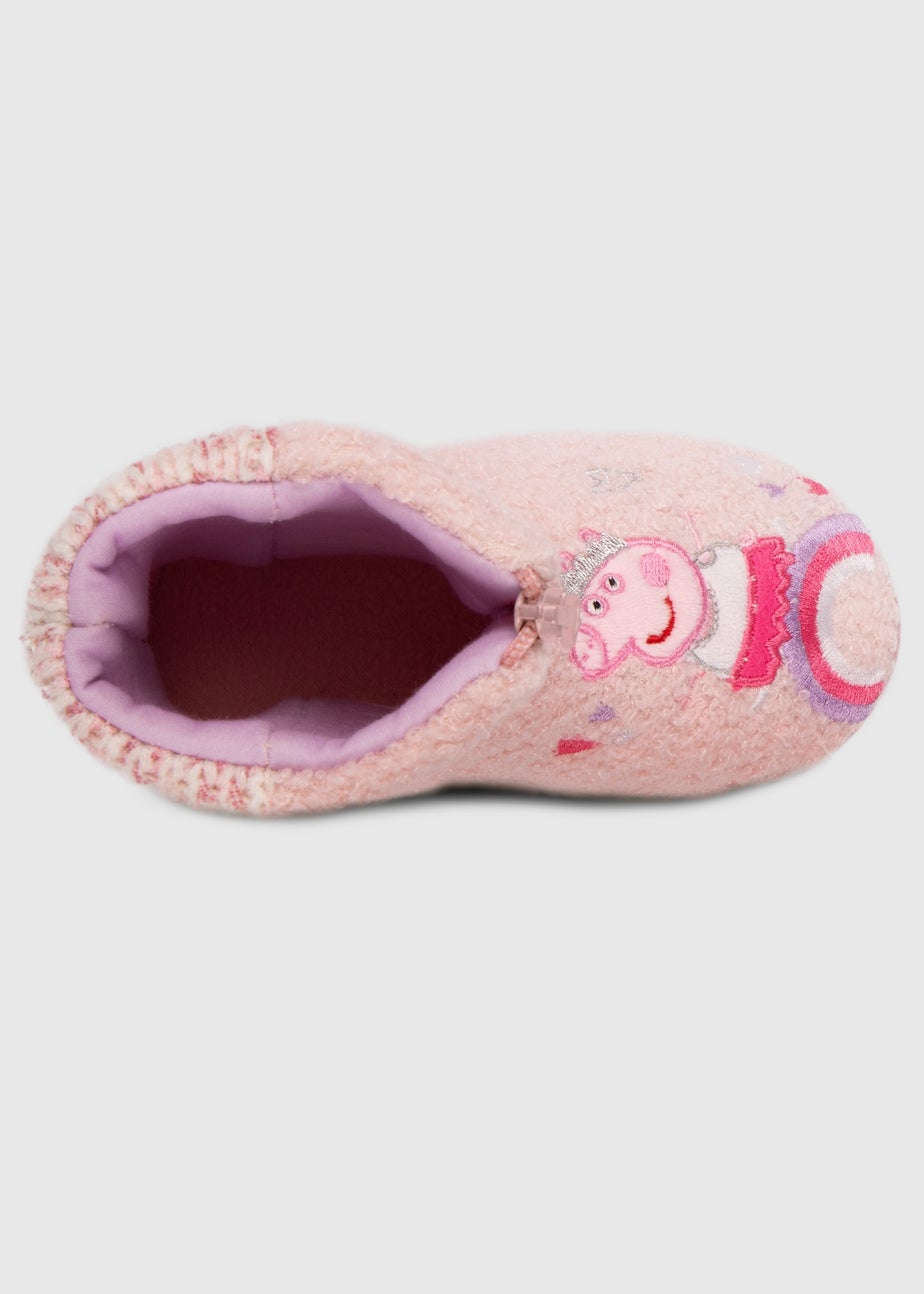 Totes Kids Peppa Pig Bootie Slippers