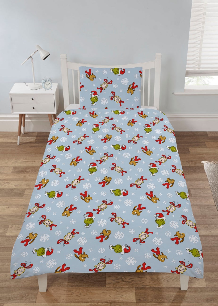 The Grinch Blue Duvet Set