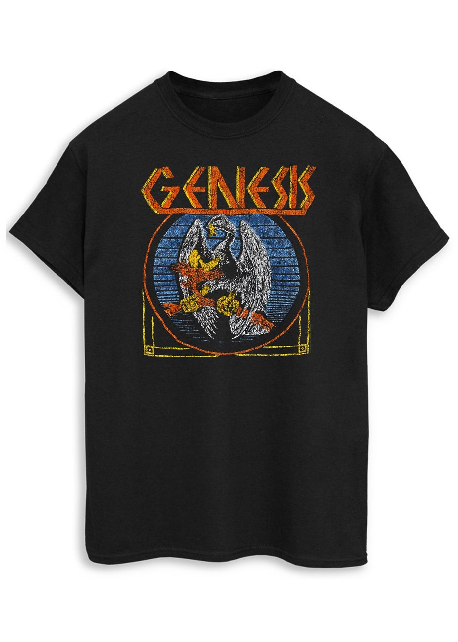 Genesis Vintage Bird Black T-Shirt