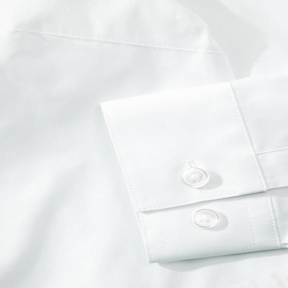 Girls 2 Pack White Stretch School Blouses (8-16yrs)