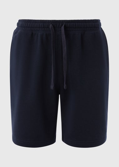Navy Basic Jogger Shorts