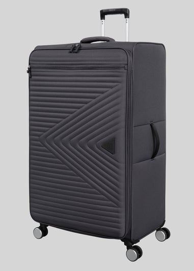 Grey Expedite Soft Suitcase