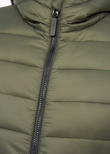 Crosshatch Olive Gattering MVE Jacket