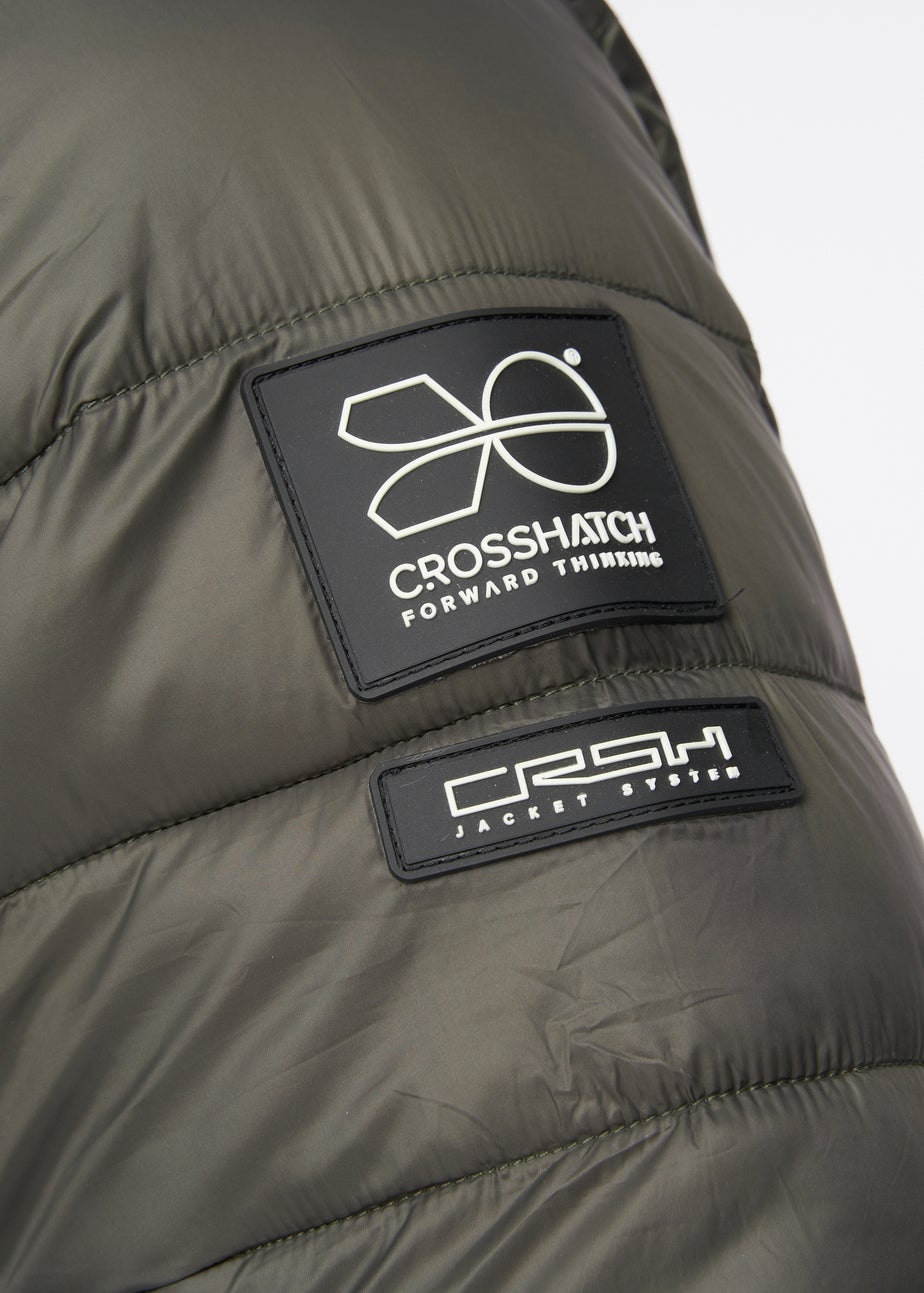 Crosshatch Olive Gattering MVE Jacket