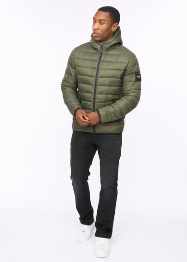 Crosshatch Olive Gattering MVE Jacket