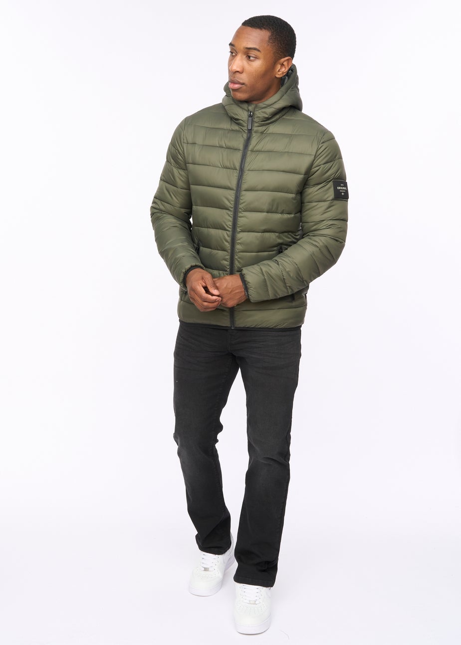 Crosshatch Olive Gattering MVE Jacket