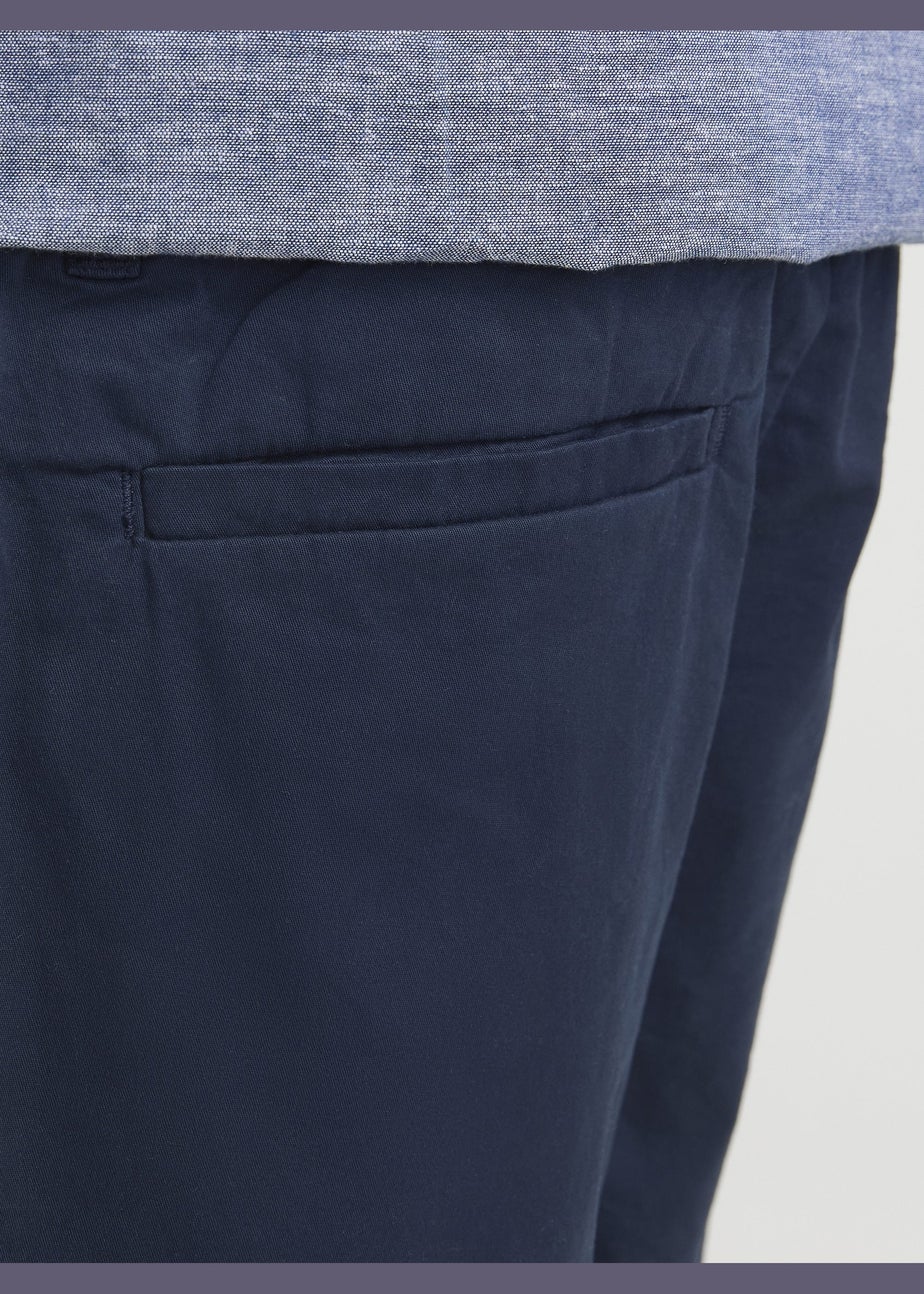 Jack & Jones Navy Chino Jogger Shorts (8-16yrs)